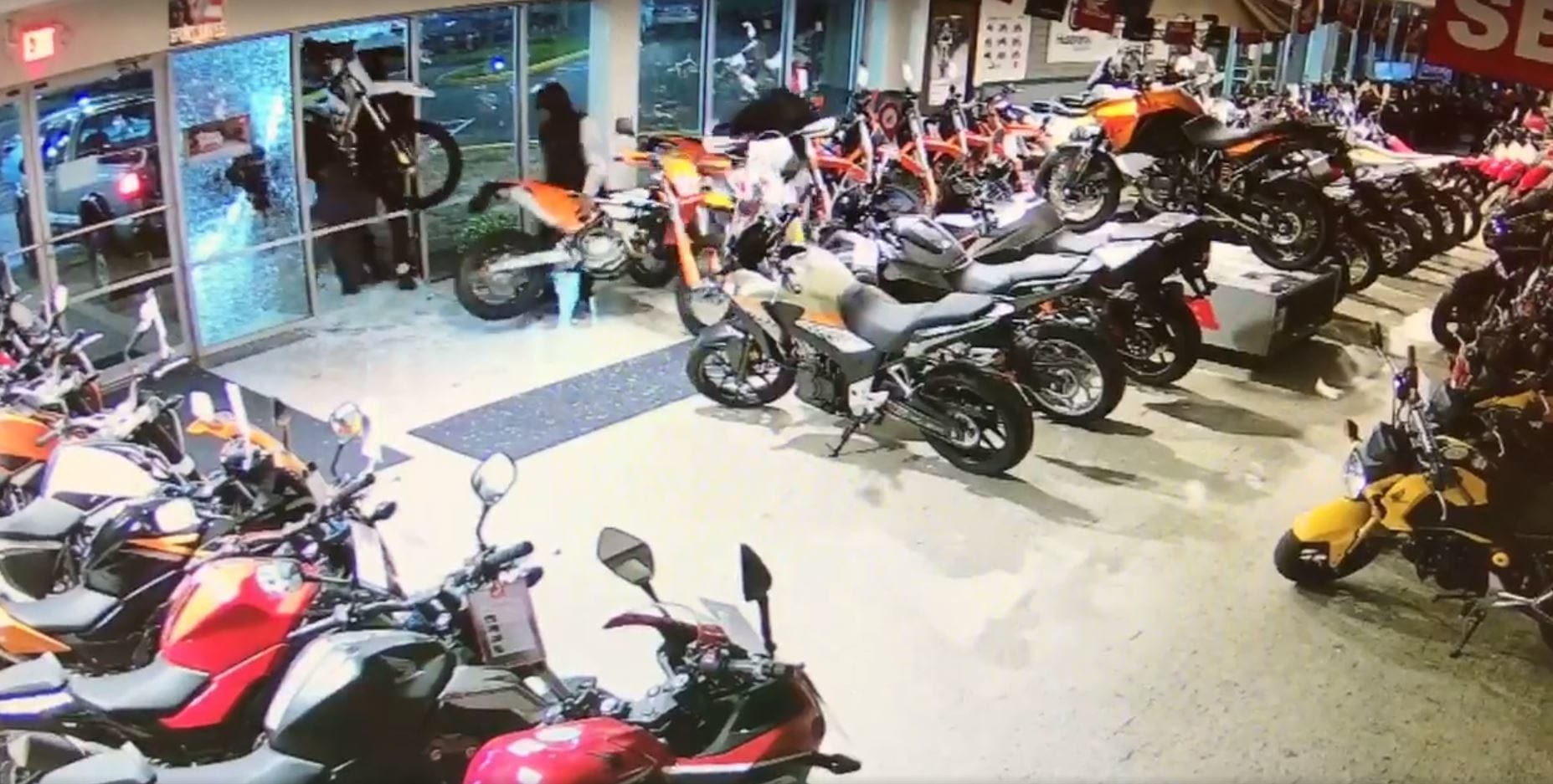 Manchester Powersports Dealership Robbed of 3 Motorcycles